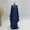 Dark Blue, variant on Women Dubai Spring Summer Gathering Party Glitter Cloth Round Neck Belt Dress Robe Hijabs for Women Clothes for Women to Pray Girls Maxi Dress 10 Monk Robes for Men Silk Gloves Pack Hijab