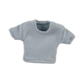 thumbnail image 4 of Camiseta de cuello redondo con figura en miniatura de moda para muñeca femenina de 6 pulgadas profesional Gris, 4 of 9