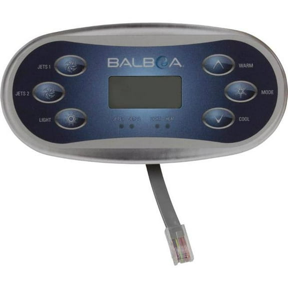 Balboa 34-54548-K 80-11774 Topside Control Panel 7 x 3.4 in. Spaside VL600S Serial with Label