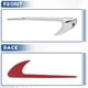 thumbnail image 5 of 2Pcs Car Side Fender Trim for Mercedes Benz E Class W213 C-Class W205 Refit E63S AMG Accessories, 5 of 5