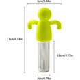 thumbnail image 3 of 2 Pcs Loose Herbal Tea Infuser Silicone Tea Infuser 304 Stainless Steel GKQ, 3 of 5