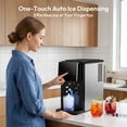 thumbnail image 3 of EUHOMY Chewable Nugget Ice Maker, 33 lbs Daily Ice Production, Compact Countertop Ice Machine, 3 of 10
