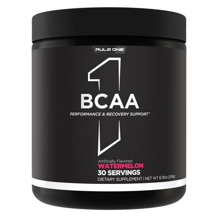 RULE 1 BCAA 30 serv Watermelon Splash Branched Chain Amino Acids 216g