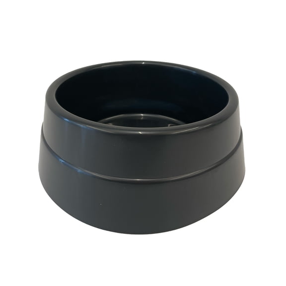 Vibrant Life Large Crock Dog Bowl, Black