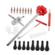 thumbnail image 2 of Kit de herramientas de cambio rápido para válvula de neumático, extractor de vástago de válvula, herramienta de extracción, reemplazo para Rojo 22 Piezas, 2 of 8