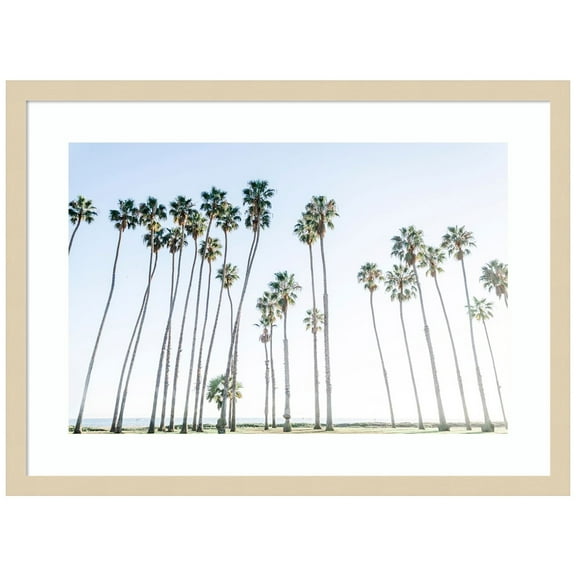 Amanti Art Keep Palm and Carry On Wood Framed Wall Art Print