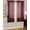 BRICK RUST, variant on 2PC SOLID SHEER INDOOR PANEL 8 GROMMETS WINDOW CURTAIN VERSATILE RUBY SEE THRU