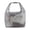 Gray, variant on Clear Toiletry Bag, Water resistant Large Size Travel Organizer, Airport Airline Travel Essential Carry On Makeup Cosmetic Bags