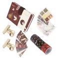 thumbnail image 4 of Juego De Cintas Bronceadoras De Grúa, Exquisito Embalaje Bloc De Notas Juego De Caja De Regalo De Tapa Dura Apariencia Exquisita Para El Hogar Para Regalo De Vacaciones Para Ccdes Jinxiang, 4 of 8