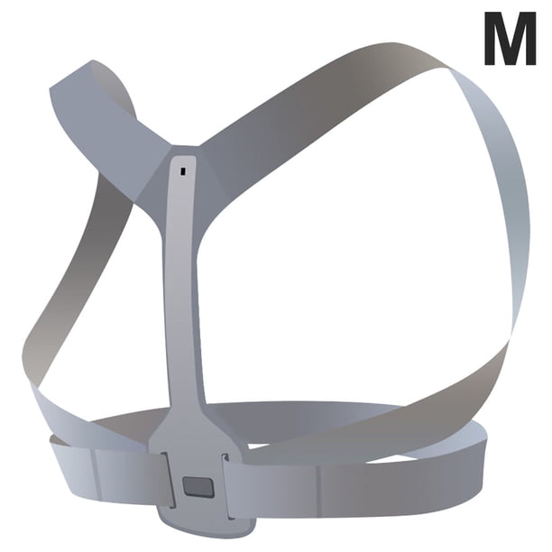 Minnieouse Corrector de postura universal para hombres y mujeres, ajustable, para la parte de la espalda, soporte para el hombro y el Suministros de ortodoncia Gris METRO