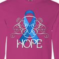thumbnail image 4 of Inktastic Hope-colon Cancer Awareness Long Sleeve T-Shirt, 4 of 5