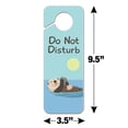 thumbnail image 6 of Sea Otter Eating Giant Clam Plastic Door Knob Hanger Sign, 6 of 6