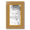 thumbnail image 2 of ArtToFrames 9" x 16" Majestic  Gold Picture Frame, 9x16 inch Silver Wood Poster Frame (WOM-5122),  Pack, 2 of 7