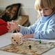 thumbnail image 3 of Dados de madera natural, dados de seis caras, juego de dados de madera, juego de dados, juguete, 3 of 6