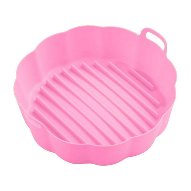 Air Fryer Silicone PotFood Safe Air Fryer Silicone Basket with Handle