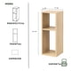 thumbnail image 4 of Mesa Auxiliar MORU Flex Roble Moderno Minimalista, 4 of 8