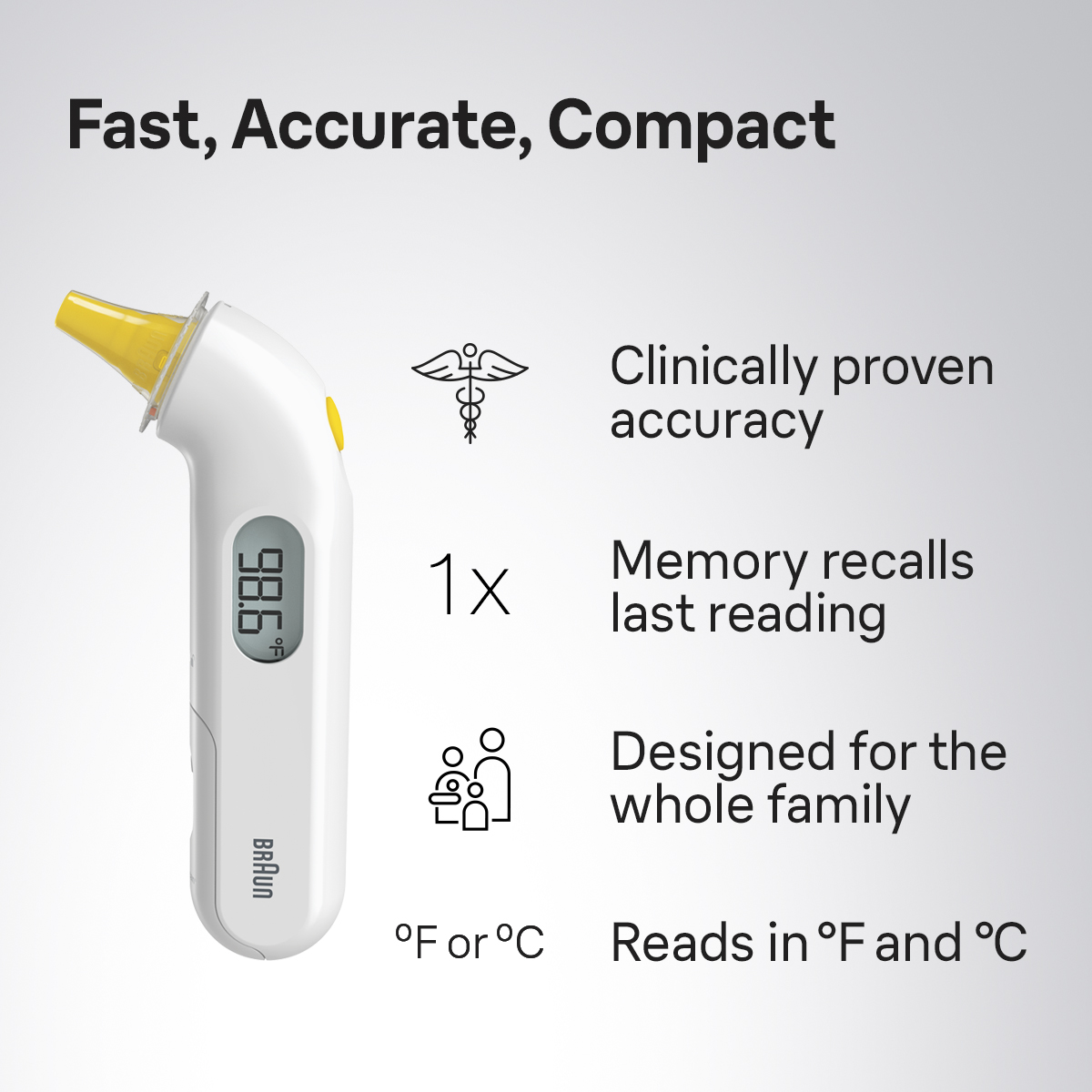 Braun ThermoScan 3 Ear Thermometer for Infants photo 6