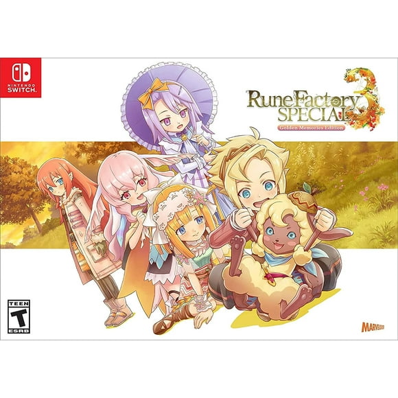 Rune Factory 3 Special Golden Memories LE for Nintendo Switch Xseed Games Nintendo Switch