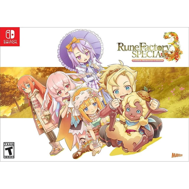 Rune Factory 3 Special Golden Memories LE for Nintendo Switch Xseed Games Nintendo Switch