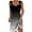 Black, variant on YANHAIGONG 2025 Ummer Camisole Dress for Women,Womens Gradient Beach Dresses andCover Ups,Womens Metal Ring Strap V Neck Tank Dress Loose Mini Sundress Trendy Summer Beach Dresses