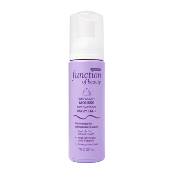 Function of Beauty Zero Gravity Styling Mousse for Wavy Hair, 7 fl oz