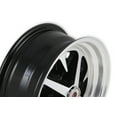 thumbnail image 4 of Legendary Wheels Magnum 400 - 14 x 6 in. - 4 x 4.5 - 3.75 bs - Gloss Black/Machined, 4 of 11