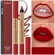 thumbnail image 2 of DUNUF New Velvet Matte Lipstick Pencil Waterproof Long Lasting Red Lip Stick Non-Stick Cup Makeup Lip Tint Pen Cosmetic Makeup, 2 of 5