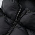 thumbnail image 5 of Xdegoge Girls Puffer Vest Zip Up Sleeveless Lightweight Warm Padded Hooded Jacket Fall Winter Drawstring Hem Fashion Outerwear with Pockets, 5 of 9