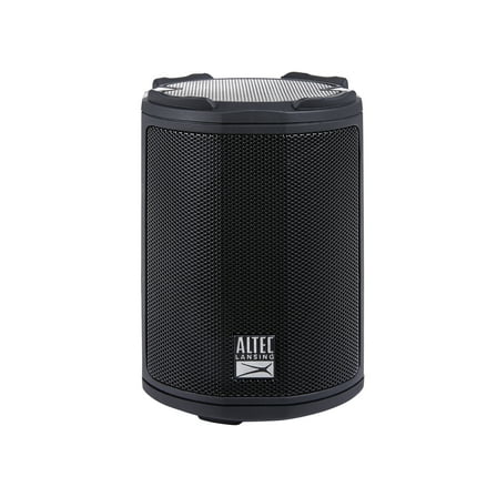 Open Box Altec Lansing HydraMotion Everything Proof Portable Wireless Speaker, Black, 12 Hours Playtime, IP67 Waterproof, LED Lighting IMW1100-BLK