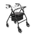 thumbnail image 1 of Andadera Ortopedica Asiento Silla Adulto Con Ruedas Y Frenos Color Negro, 1 of 10