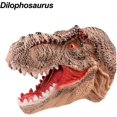 thumbnail image 4 of Juguete de plástico con cabeza de Animal simulada, marioneta de mano interactiva en vivo, gran regalo para el hogar, cabeza de dragón Tiranosaurio Rex para niños, 4 of 5
