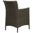 thumbnail image 4 of Conduit Outdoor Patio Wicker Rattan Dining Armchair Set of 4-EEI-4031, 4 of 4