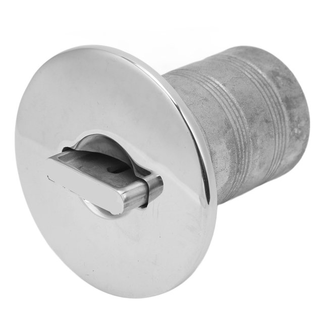 Boat Fuel Filler, Universal 316 Stainless Steel Exquisite Boat Diesel Deck Fill Antirust 50mm For Yachts For Campers For RVs