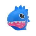 thumbnail image 6 of Unique Bargains 1 Pc Silicone Cartoon Shark Tooth Swim Cap Dark Blue, 6 of 6