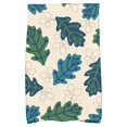thumbnail image 2 of Simply Daisy 18" x 30" Retro Leaves Floral Print Kitchen Towel, 2 of 2