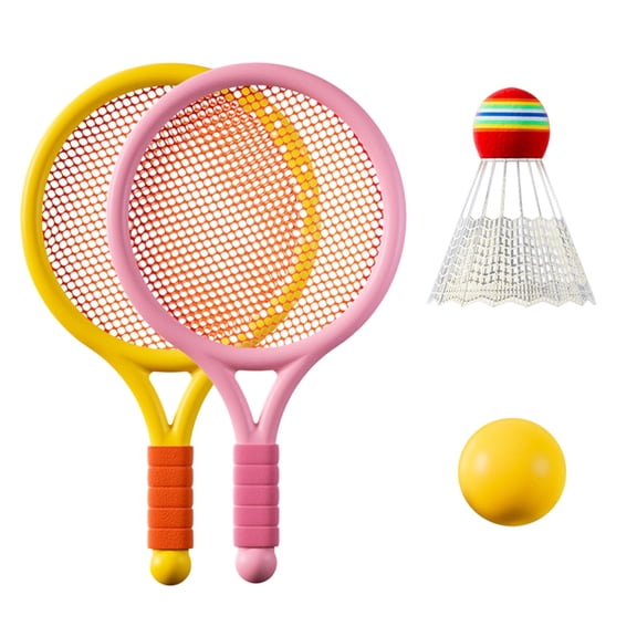 Childrens Tennis Racket Pair With Soft Grip Handles Ideal For Beginners Training