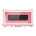 thumbnail image 2 of Caja de ducha impermeable para teléfono, sellada, para colgar en la pared. Rosa, 2 of 9