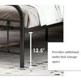 thumbnail image 6 of NNV Vintage Platform Metal Twin Bed Frame, Easy Assembly, Black, 6 of 7