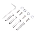 thumbnail image 1 of CPU Fan Screw Set, for 25/30mm Thick Computer Fans PC Case Fan Screws for CPU Coolers Anodized Aluminum Washers Kit for Gamers, 1 of 7