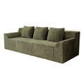 thumbnail image 5 of Leumius 71" 3 Seater Cloud Sofa Couch,Modern Corduroy Upholstered Boneless Sofa Couch with Deep Seat for Living Room,No Assembly Required,Antique Green, 5 of 5