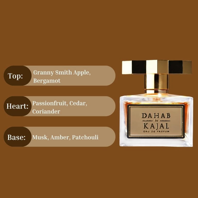 Kajal Dahab Unisex EDP Spray, 3.38 oz Fragrance with Granny Smith