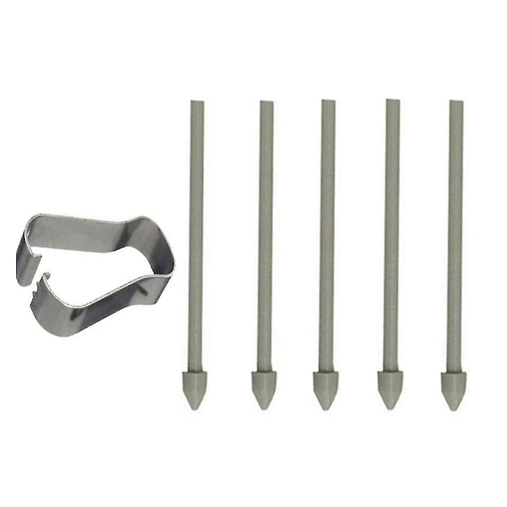 Tab S6 Lite, Stylus Touch S Pen Smart Pen in Plastica Resistente Ad Alta sensibilità con 5 Punte di Ricambio per Tablet SM P610 SM P615 (Nero