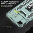 thumbnail image 5 of LeYi iPhone 8 Plus Case, iPhone 7 Plus Case with Screen Protector [2 Pack], [Slide Camera Cover Protection] Military Grade Shockproof Full Body Protective Cover for iPhone 7/8 Plus Case - Green, 5 of 8