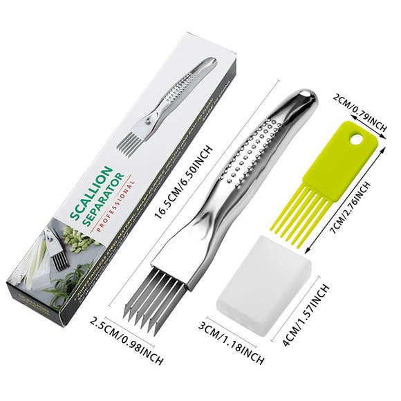 Celebrate Onion Cutter Vegetable Vegetable Slicer French Fry Slicer Kitchen Slicer Scallion Slicer Vegetable Cutter Stainless Steel Shredded Onion Multifunction