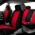 thumbnail image 6 of FH Group Classic Two Tone Universal Seat Covers Fit For Car Truck SUV Van - Full Set, 6 of 8