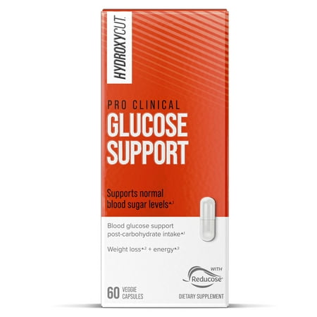 Hydroxycut Pro Clinical Glucose Support and Weight Management, 60 Capsules