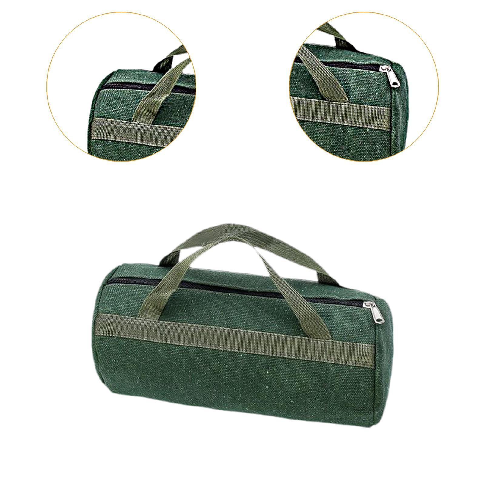 Tool Bag Tool Tote Tool Organizer Heavy Duty Canvas for Electricians Mechanics and Home Improvement