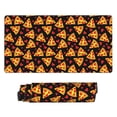 thumbnail image 2 of Kdxio Cartoon Pizza Print Large Gaming Mouse Pad,Non-Slip Base,Water Resist Keyboard Pad for Gamer,Office & Home,29.5 x 15.8 in, 2 of 9
