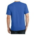 thumbnail image 2 of Mens Core Cotton Male T-Shirts Royal 3XL, 2 of 5