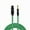 Green, variant on Coluber Cable - 3-Pin XLR Female to 1/4 TS Male 3-Pin Microphone Connector